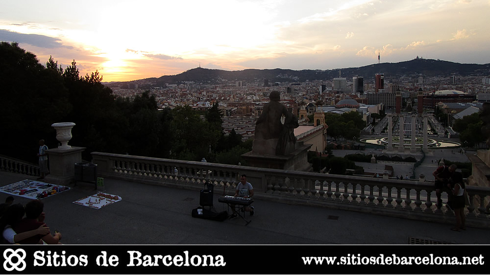 Las mejores vistas de Barcelona desde el Palacio Nacional de Montjuïc